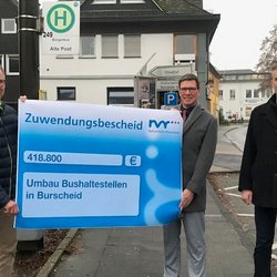 NVR fördert neue Bushaltestellen an der Bürgermeister-Schmidt-Straße