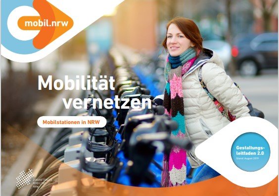 Mobil NRW - Gestaltungsleitfaden Mobilstationen