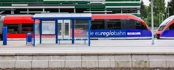 Euregiobahn am Bahnhof Stolberg