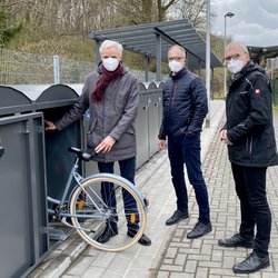 NVR und Gemeinde Alfter eröffnen Bike+Ride-Anlage am S-Bahn-Haltepunkt Witterschlick