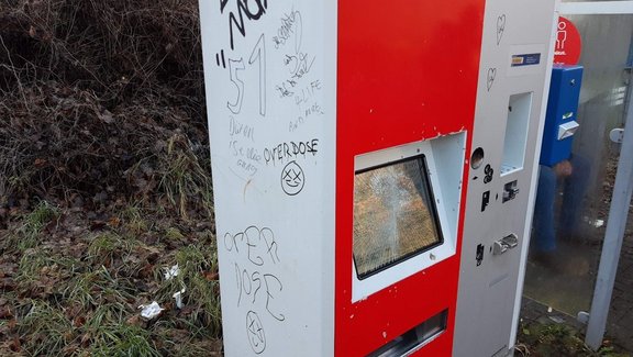 Fahrausweisautomat in Arsbeck