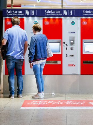 Fahrgastzahlen - Tickteautomat Köln Hbf